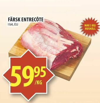 Matvärlden Tensta Färsk entrecôte erbjuda