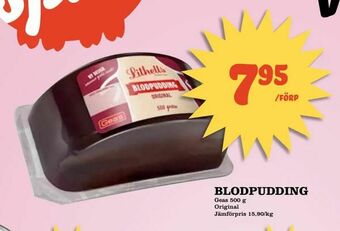 Matvärlden Tensta Blodpudding erbjuda