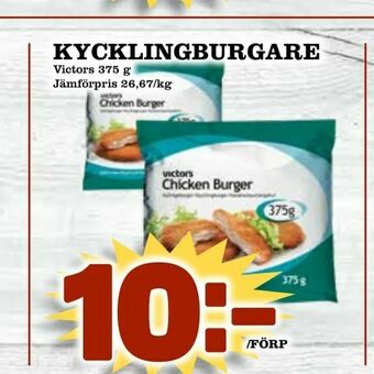 Matvärlden Tensta Kycklingburgare erbjuda