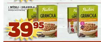 Müsli • granola