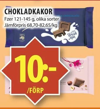 Matvärlden Tensta Chokladkakor erbjuda