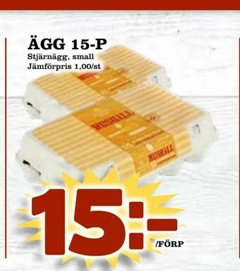 Matvärlden Tensta Ägg 15-p erbjuda