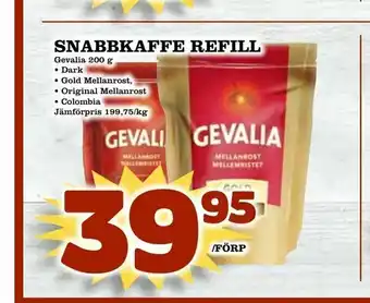 Matvärlden Tensta Snabbkaffe refill erbjuda