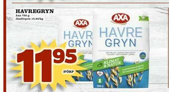 Matvärlden Tensta Havregryn erbjuda