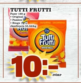 Matvärlden Tensta Tutti frutti erbjuda
