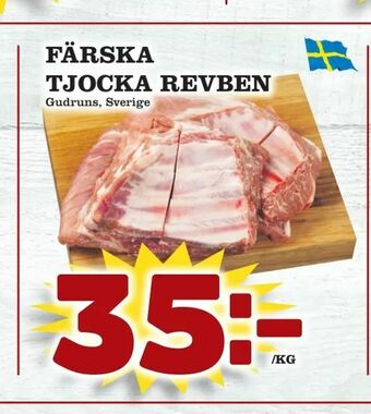 Matvärlden Tensta Färska tjocka revben erbjuda