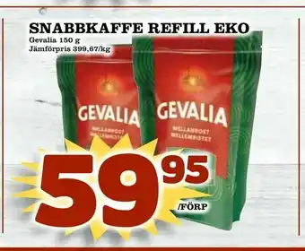 Snabbkaffe refill eko