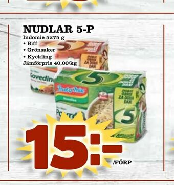 Matvärlden Tensta Nudlar 5-p erbjuda
