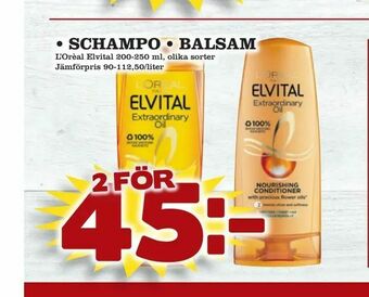 minmatbutik Schampo • balsam erbjuda