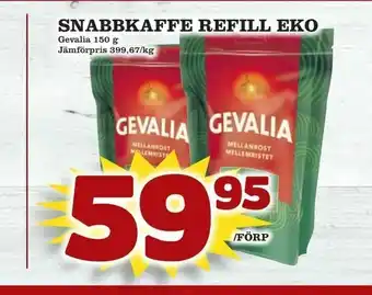Snabbkaffe refill eko