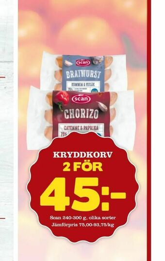 minmatbutik Kryddkorv erbjuda