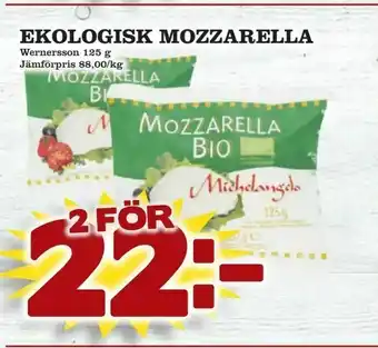 Ekologisk mozzarella