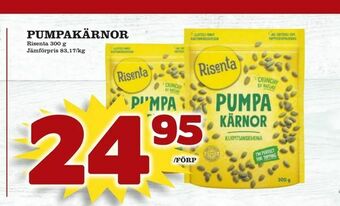 Pumpakärnor