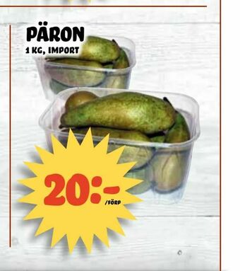 Nelins päron erbjuda