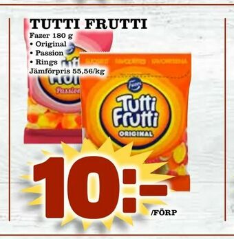 Nya Pulsen Tutti frutti erbjuda
