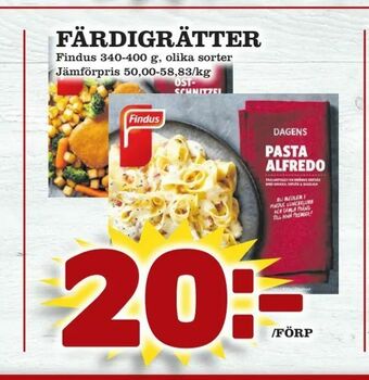 Nya Pulsen Färdigrätter erbjuda