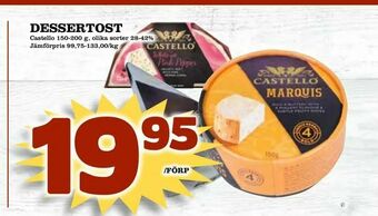 Nya Pulsen Dessertost erbjuda