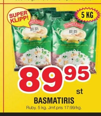 Nya Pulsen Basmatiris erbjuda