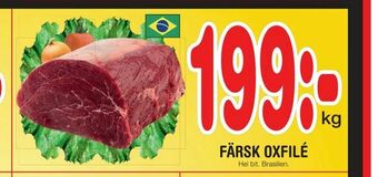 Nya Pulsen Färsk oxfilé erbjuda