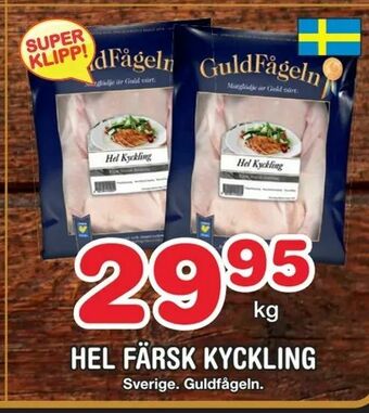 Nya Pulsen Hel färsk kyckling erbjuda