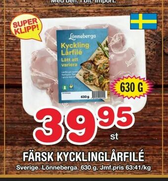 Nya Pulsen Färsk kycklinglårfilé erbjuda