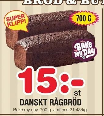 Nya Pulsen Danskt rågbröd erbjuda