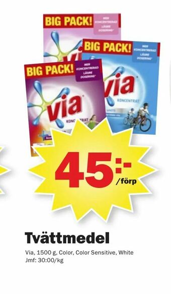 Pekås Tvättmedel erbjuda