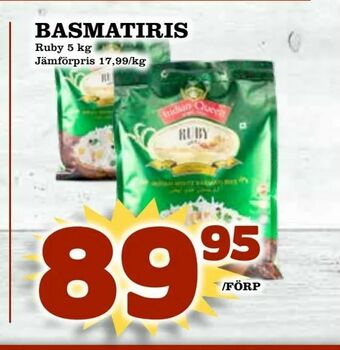 Prisma Mat Basmatiris erbjuda