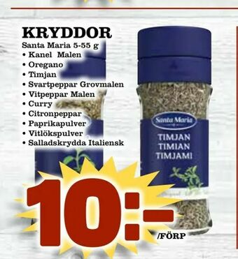 Prisma Mat Kryddor erbjuda
