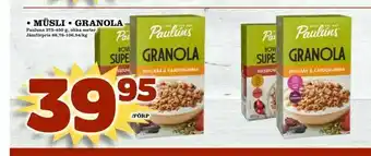 Prisma Mat Müsli • granola erbjuda