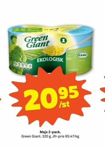 Stora Coop Majs 2-pack erbjuda
