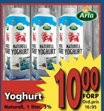 Supergrossen Yoghurt erbjuda