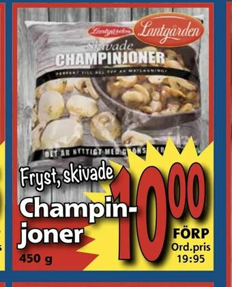 Supergrossen Champinjoner erbjuda