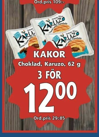 Supergrossen Kakor erbjuda