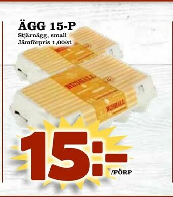 Supergrossen Ägg 15-p erbjuda