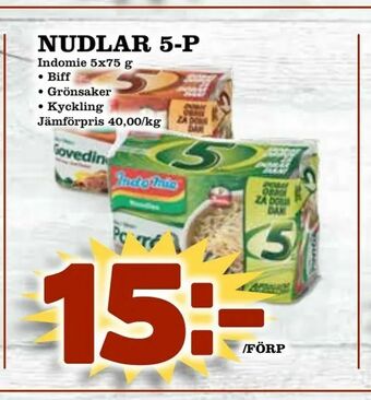 Supergrossen Nudlar 5-p erbjuda