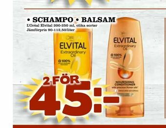 Supergrossen schampo • balsam erbjuda