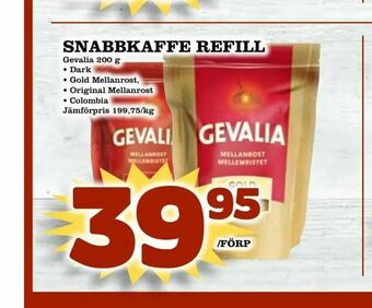 Supergrossen Snabbkaffe refill erbjuda