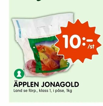 Tempo Äpplen jonagold erbjuda