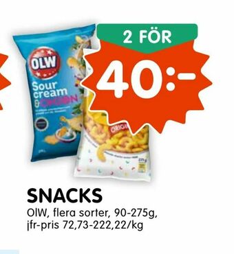 Tempo Snacks erbjuda