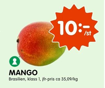 Tempo Mango erbjuda