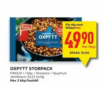 Oxpytt storpack