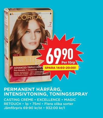 Willys Permanent hårfärg, intensivtoning, toningsspray erbjuda