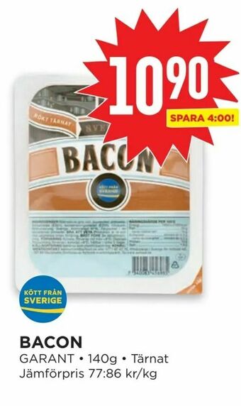 Willys Hemma Bacon erbjuda