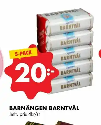 ÖoB Barnängen barntvål erbjuda