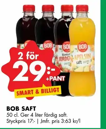 Bob saft