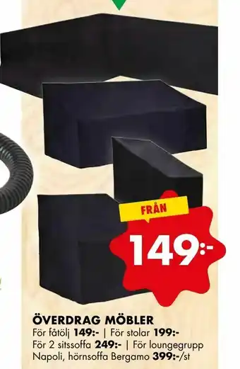ÖoB Överdrag möbler erbjuda