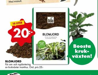 ÖoB Blomjord erbjuda