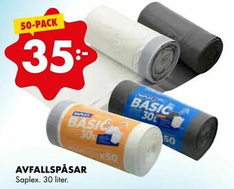 ÖoB Avfallspåsar erbjuda