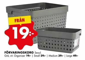 ÖoB Förvaringskorg erbjuda